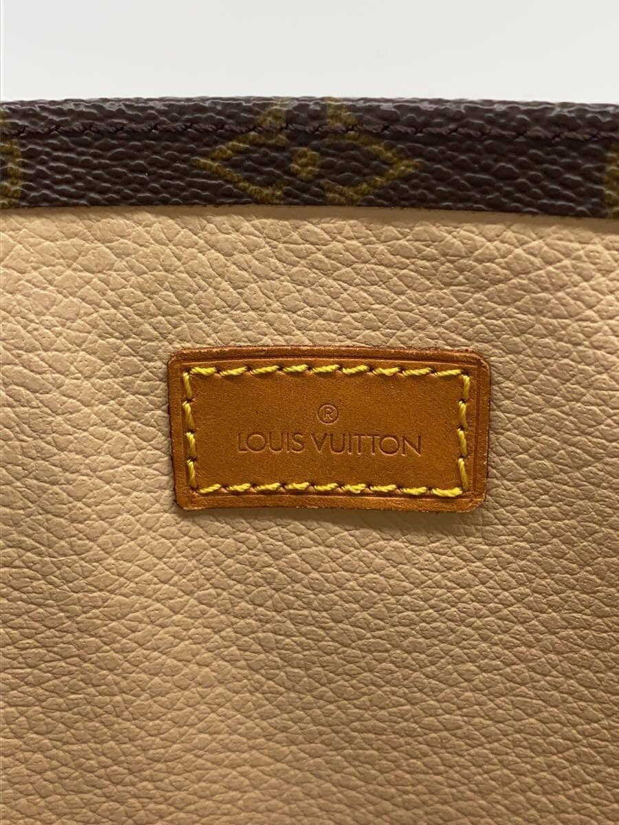 LOUIS VUITTON1)Sack Pla _Monogram Canvas PVC BRW 5