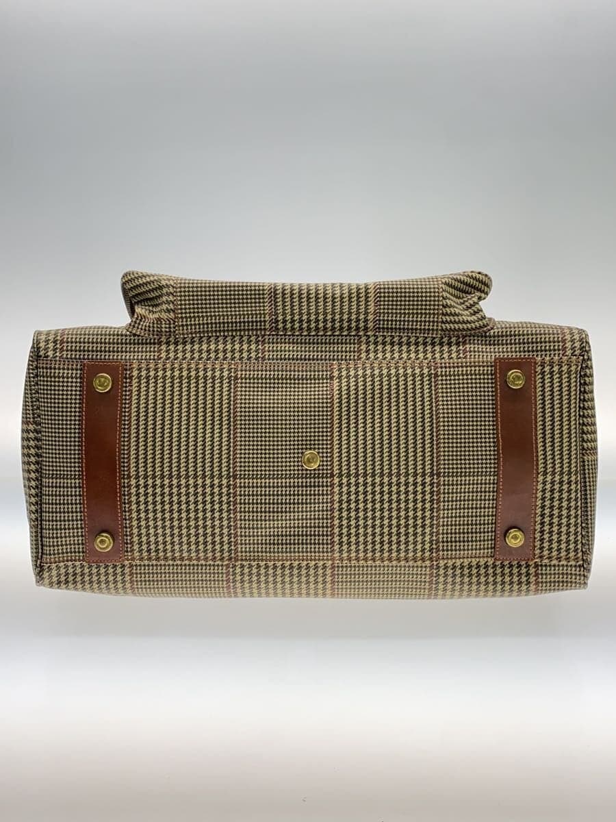 POLO RALPH LAUREN Boston bag Canvas Multicolor Houndstooth 4