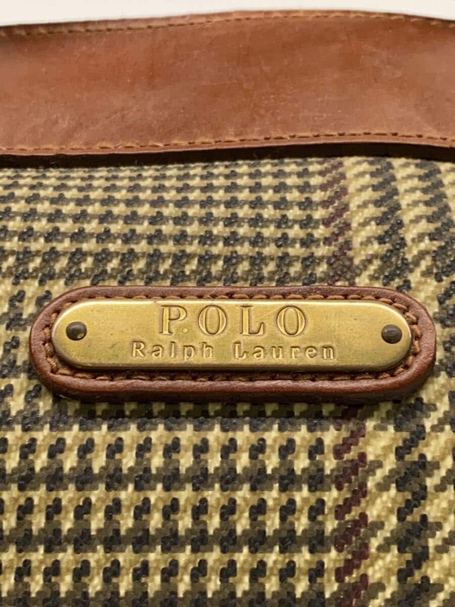 POLO RALPH LAUREN Boston bag Canvas Multicolor Houndstooth 5