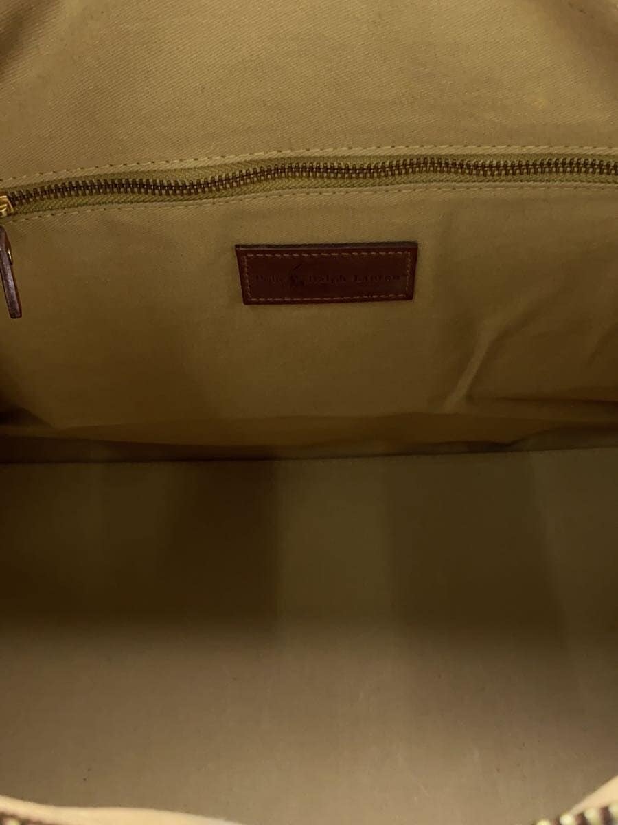 POLO RALPH LAUREN Boston bag Canvas Multicolor Houndstooth 6