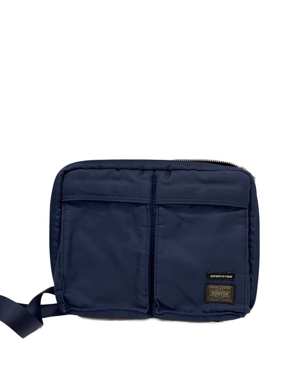 PORTER Shoulder Bag PVC NVY Solid