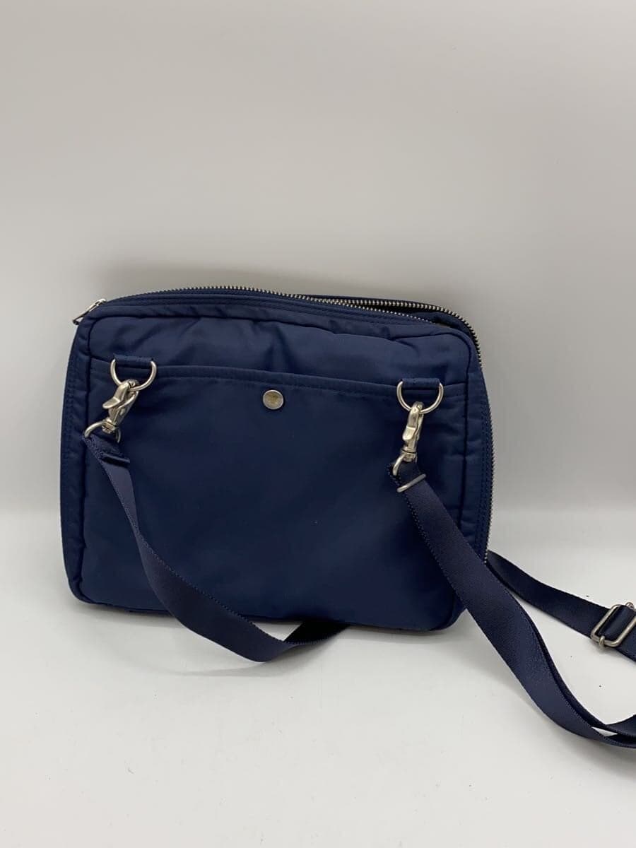 PORTER Shoulder Bag PVC NVY Solid 3