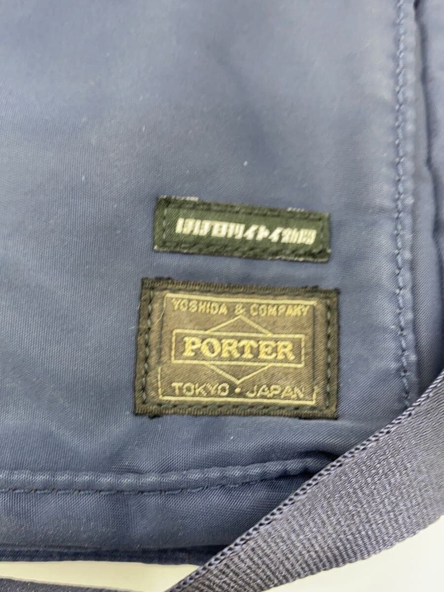 PORTER Shoulder Bag PVC NVY Solid 5