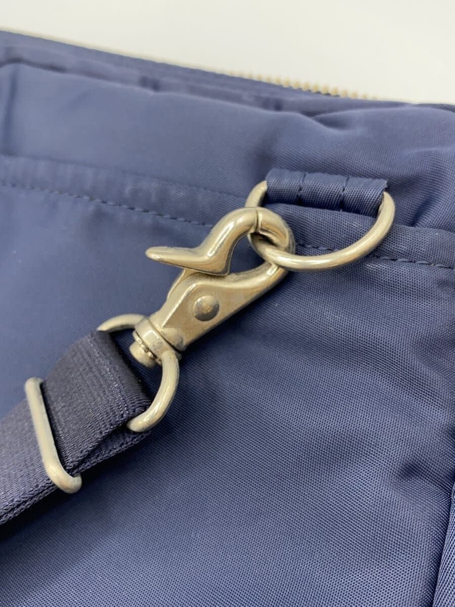 PORTER Shoulder Bag PVC NVY Solid 8