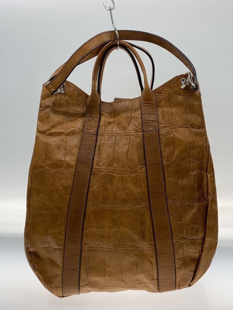 Daniel&Bob tote bag leather CML plain 3