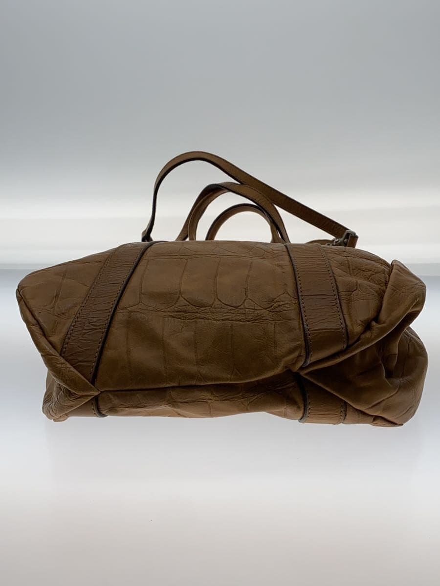 Daniel&Bob tote bag leather CML plain 4