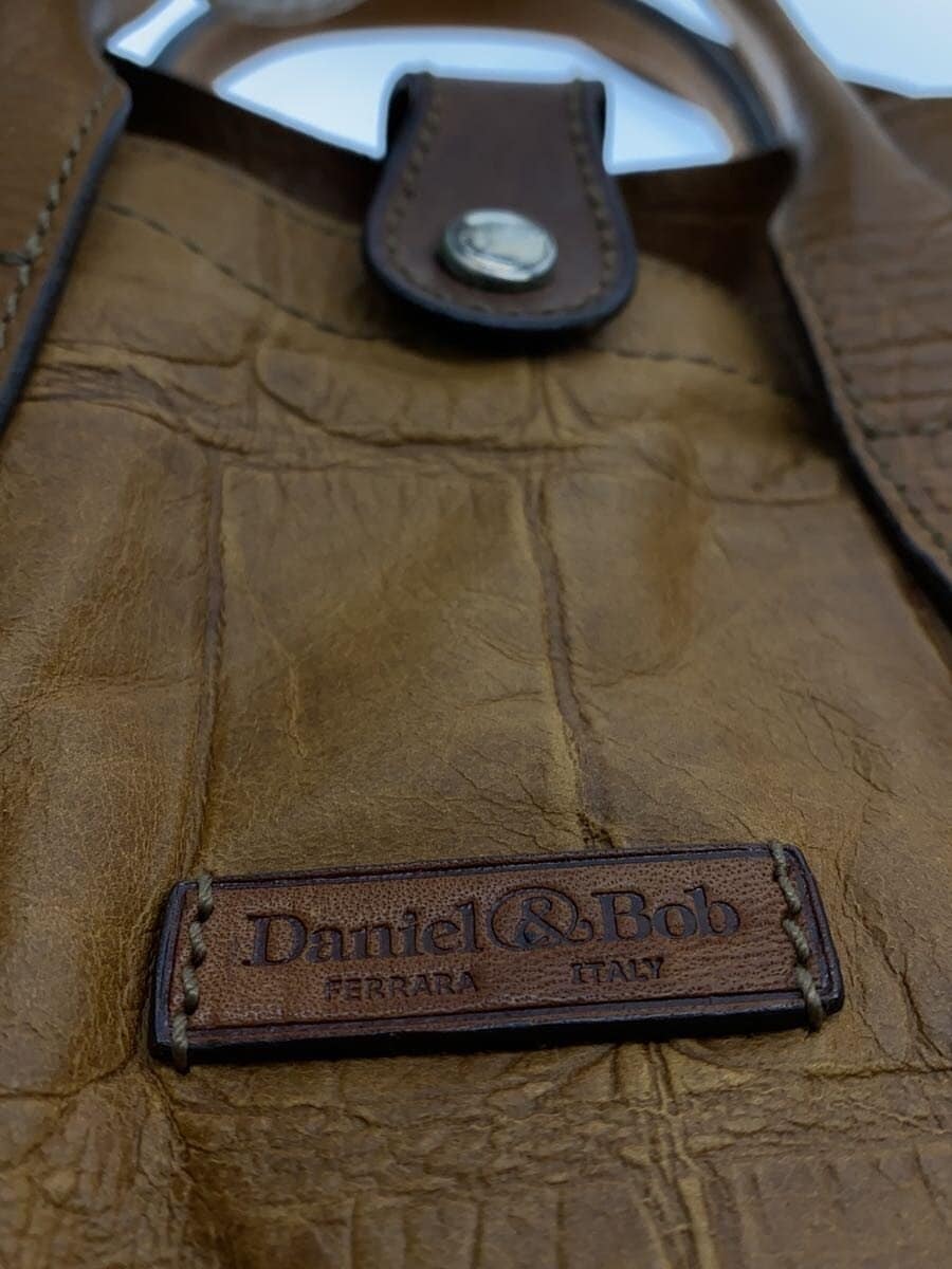 Daniel&Bob tote bag leather CML plain 5
