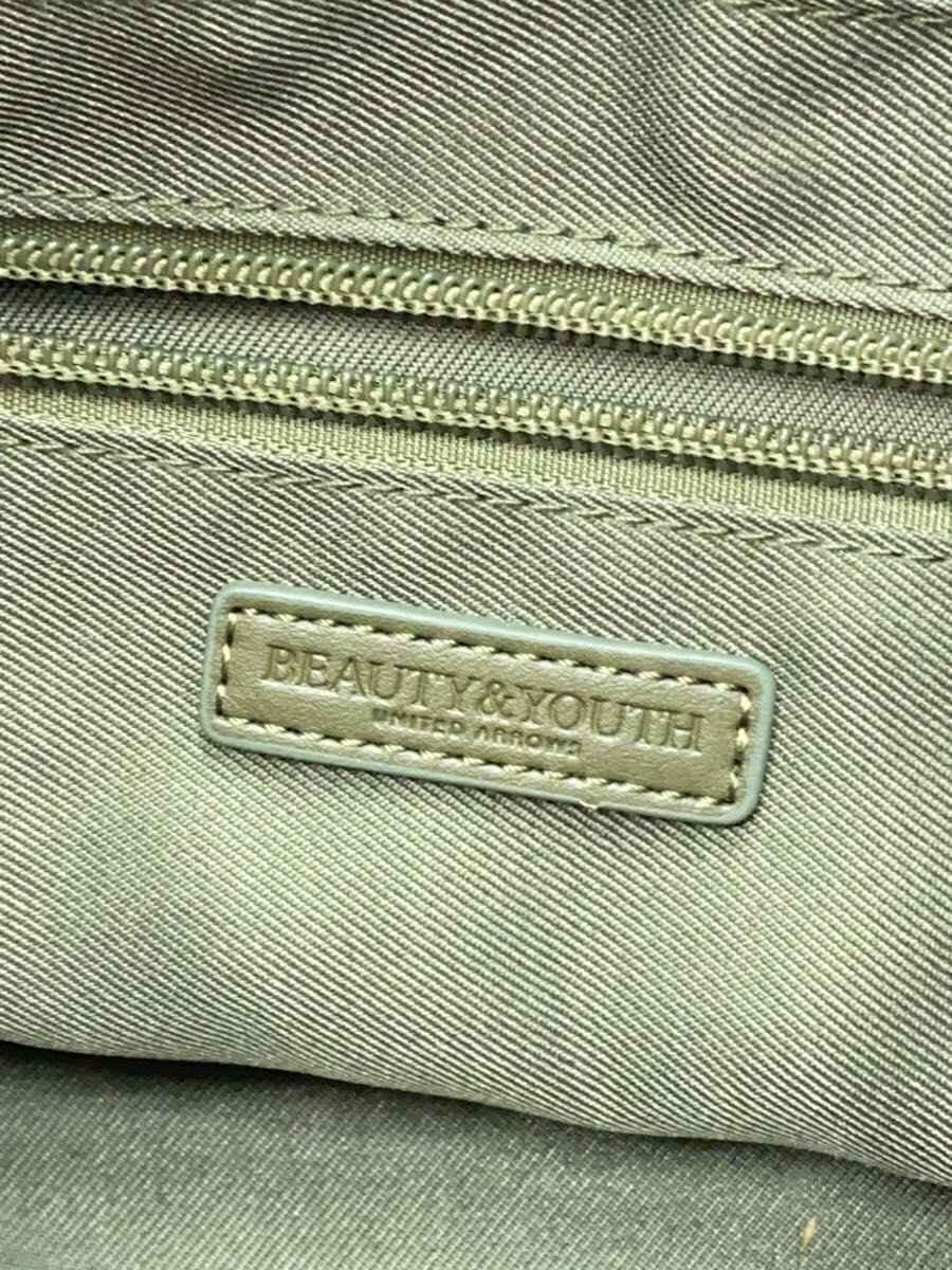 BEAUTY&YOUTH UNITED ARROWS Handbag GRN Solid 5