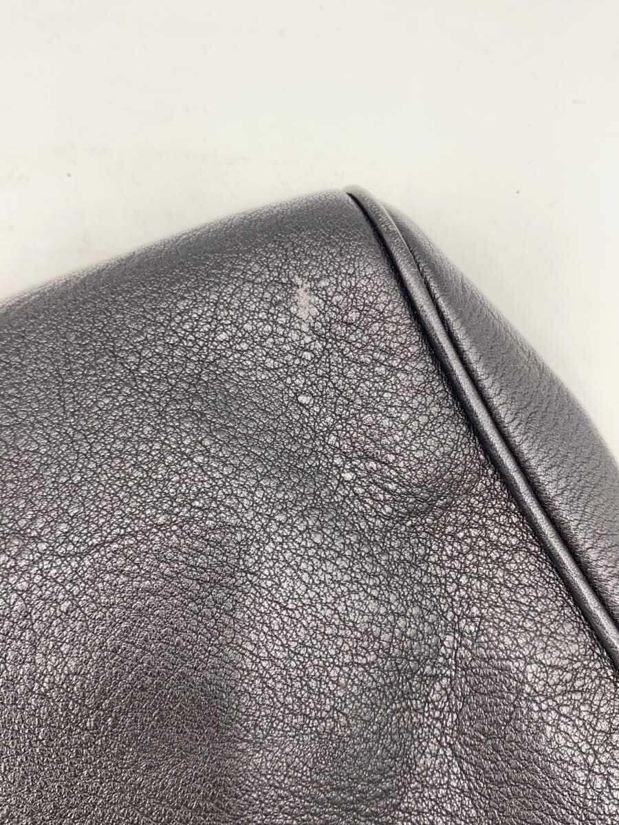 COACH Shoulder Bag Leather BLK F22212 7