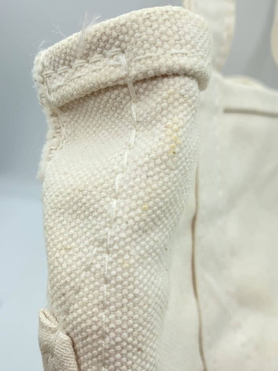 L.L.Bean BEAMS Exclusive BOTE AND TOTE Tote Bag Canvas WHT Solid 304141 7