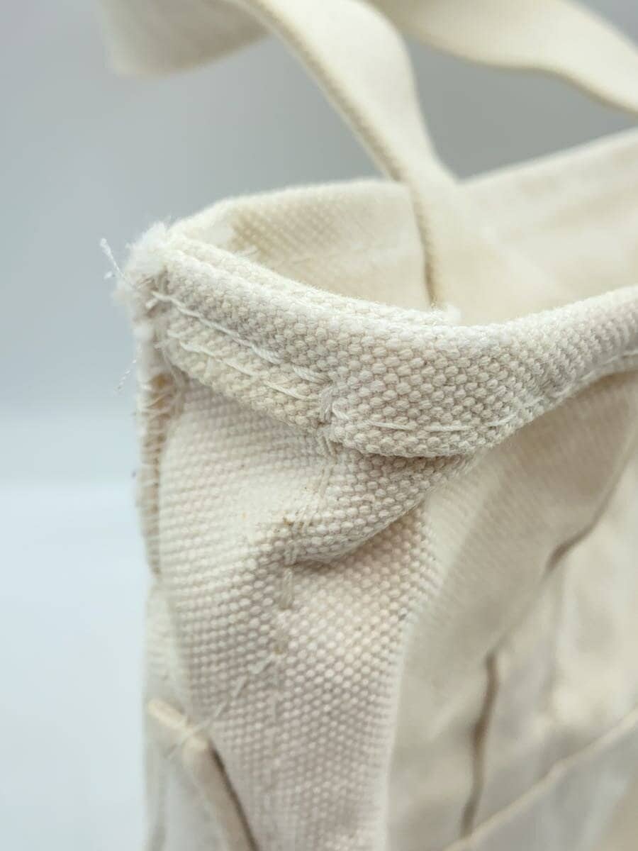 L.L.Bean BEAMS Exclusive BOTE AND TOTE Tote Bag Canvas WHT Solid 304141 8