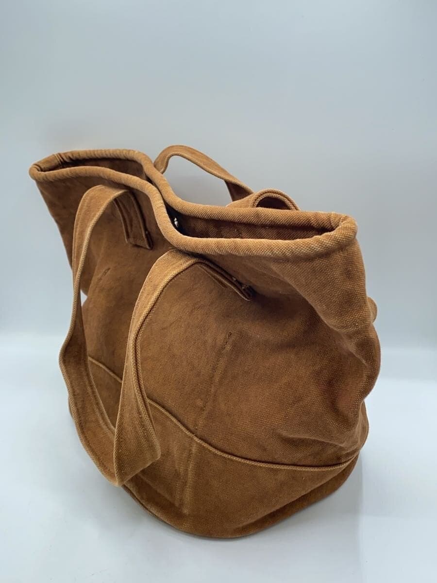 Other Brand TAKEYARI Tote Bag Canvas BRW Solid 2