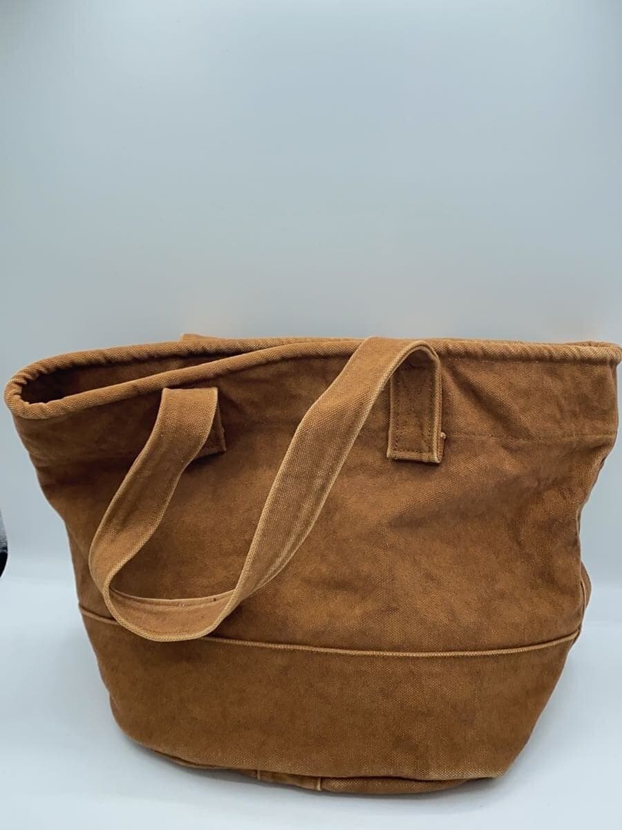 Other Brand TAKEYARI Tote Bag Canvas BRW Solid 3