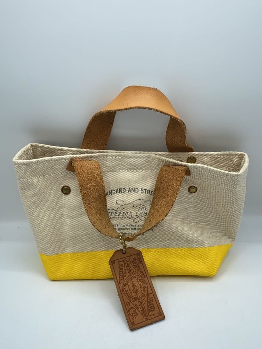 THE SUPERIOR LABOR Tote Bag Canvas YLW 3