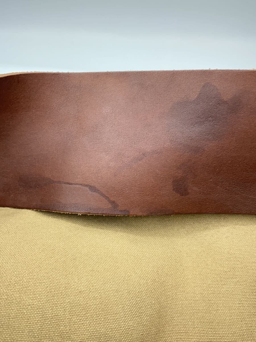 THE SUPERIOR LABOR Shoulder Bag Canvas KHK Solid Shoulder Stain Stain、Hardware Slight Patina 8