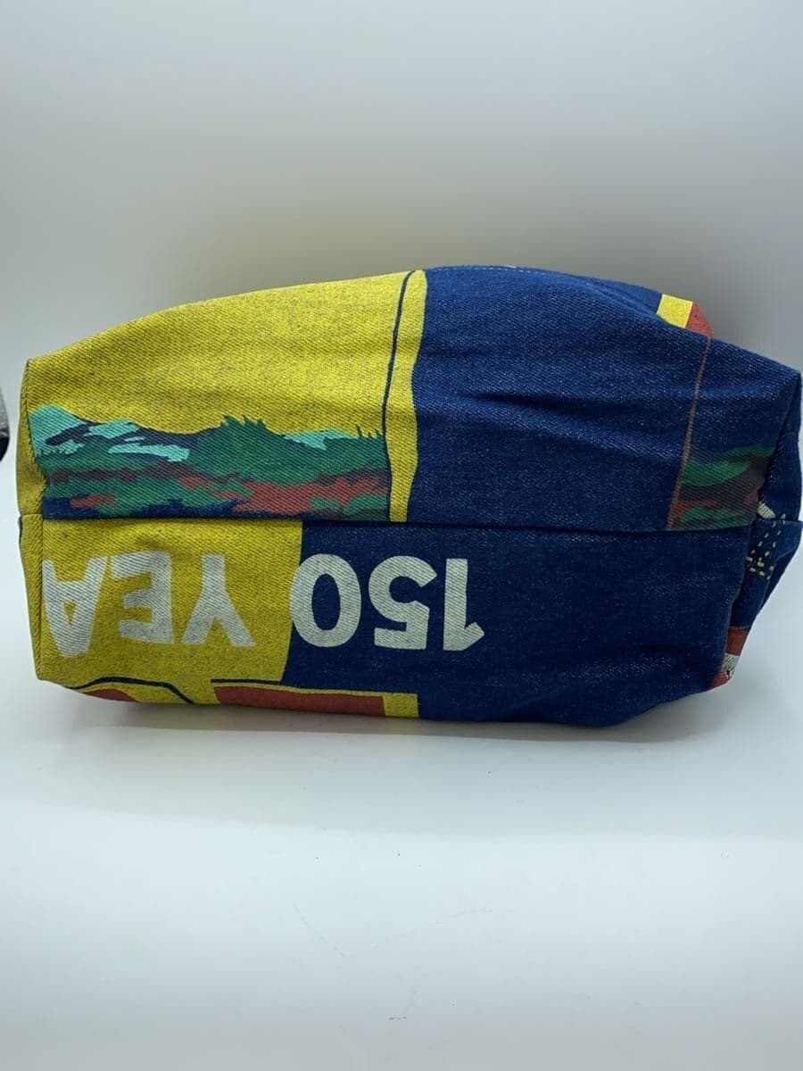 Levi’s501 150 Anniversary Tote Bag Denim NVY All Over Pattern 4