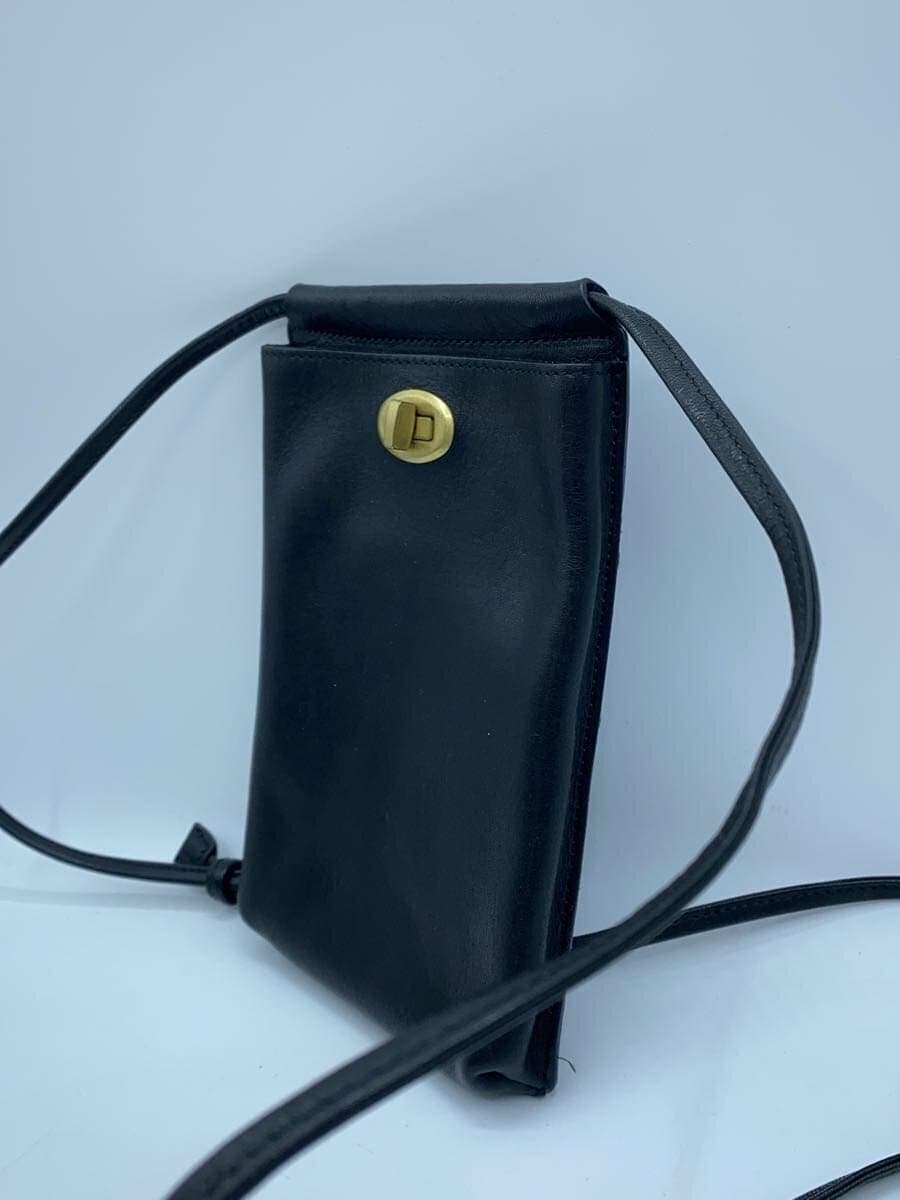 SLOWBONO twist mobile shoulder bag Shoulder bag Leather BLK 858S05L 2