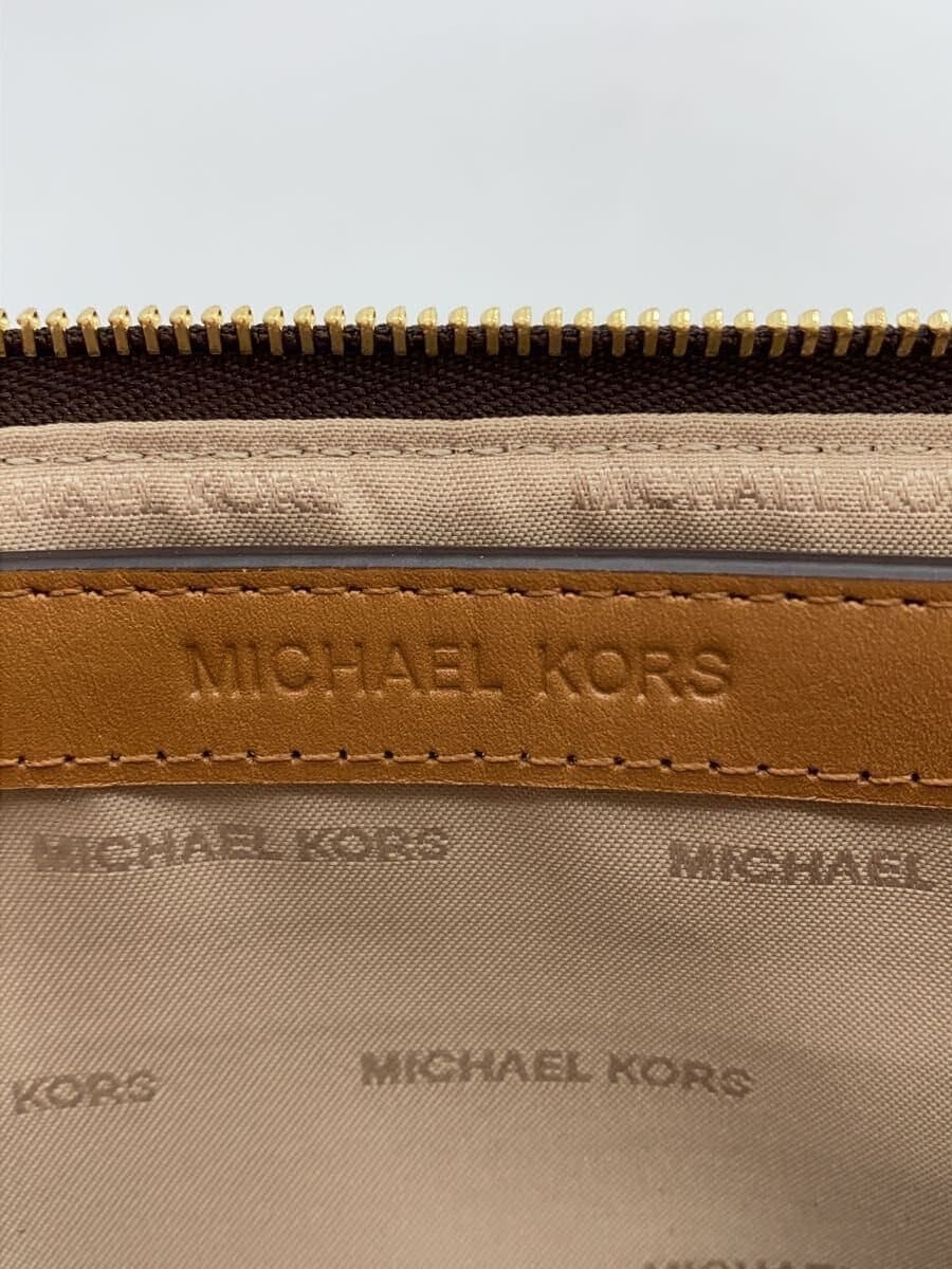 MICHAEL KORS clutch bag -- BRW all-over pattern 32H6GFAW3B 5