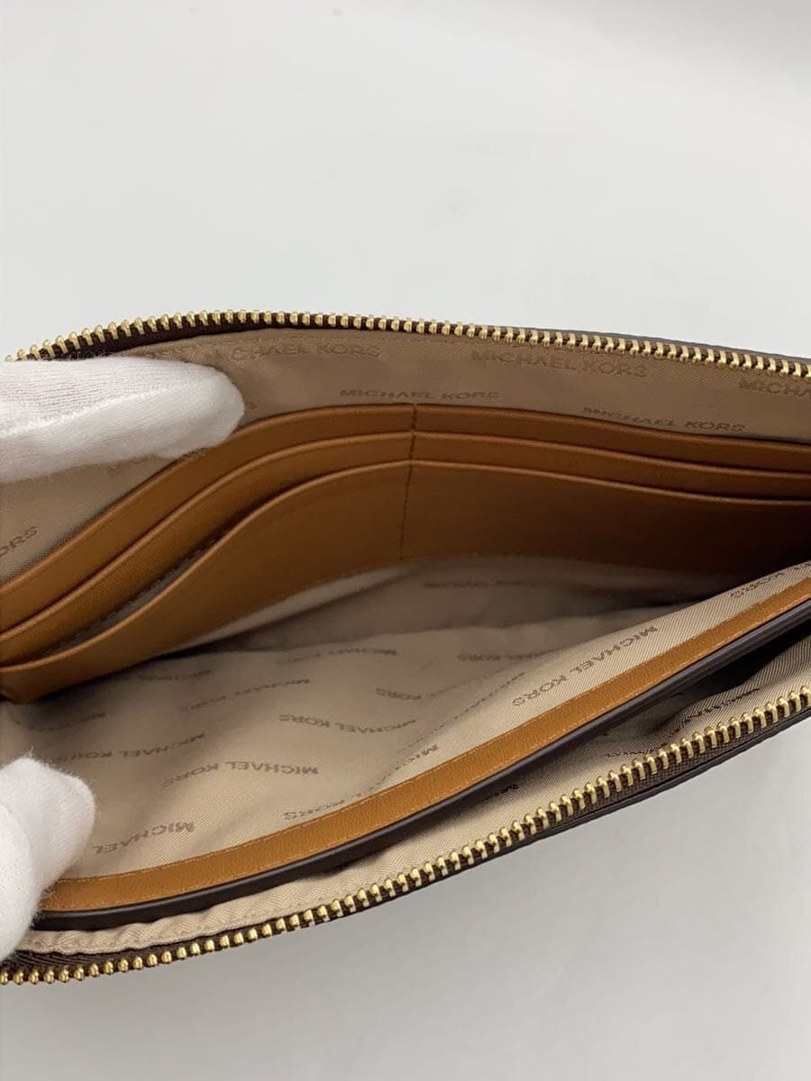 MICHAEL KORS clutch bag -- BRW all-over pattern 32H6GFAW3B 6