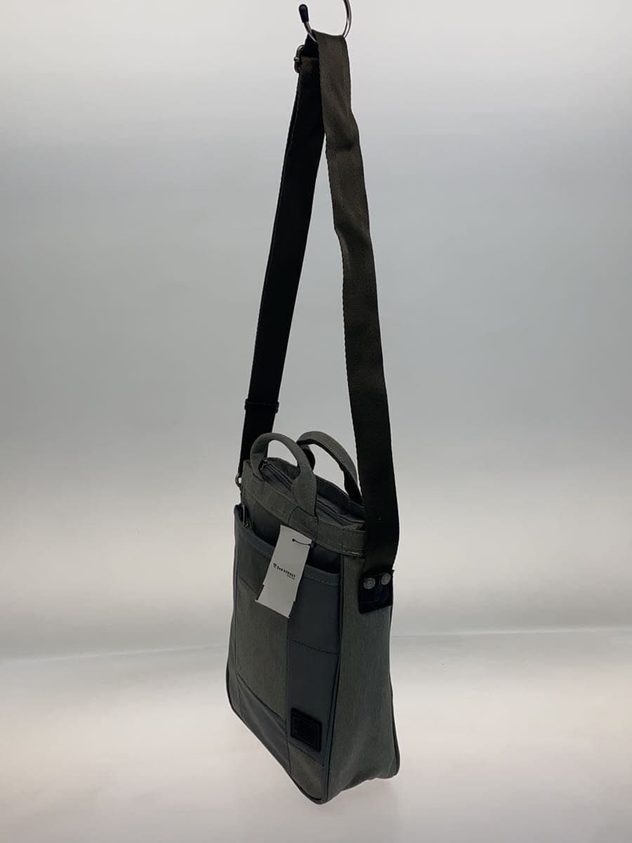 MOUSTACHE Shoulder Bag Nylon GRY 2