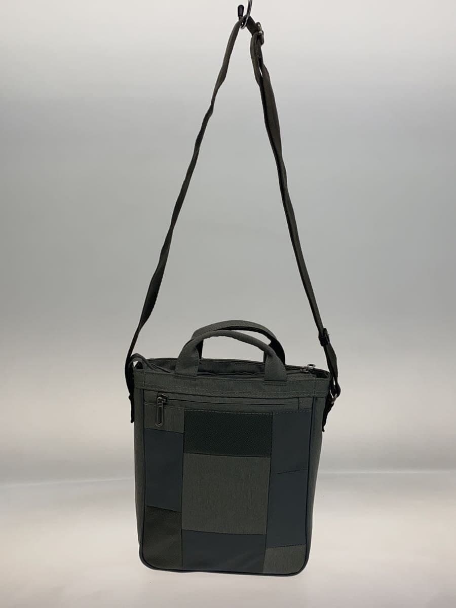 MOUSTACHE Shoulder Bag Nylon GRY 3