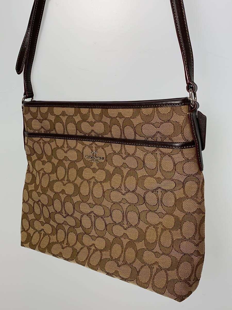 COACH Shoulder Bag_Signature_All Over Pattern Canvas BRW All Over Pattern 2
