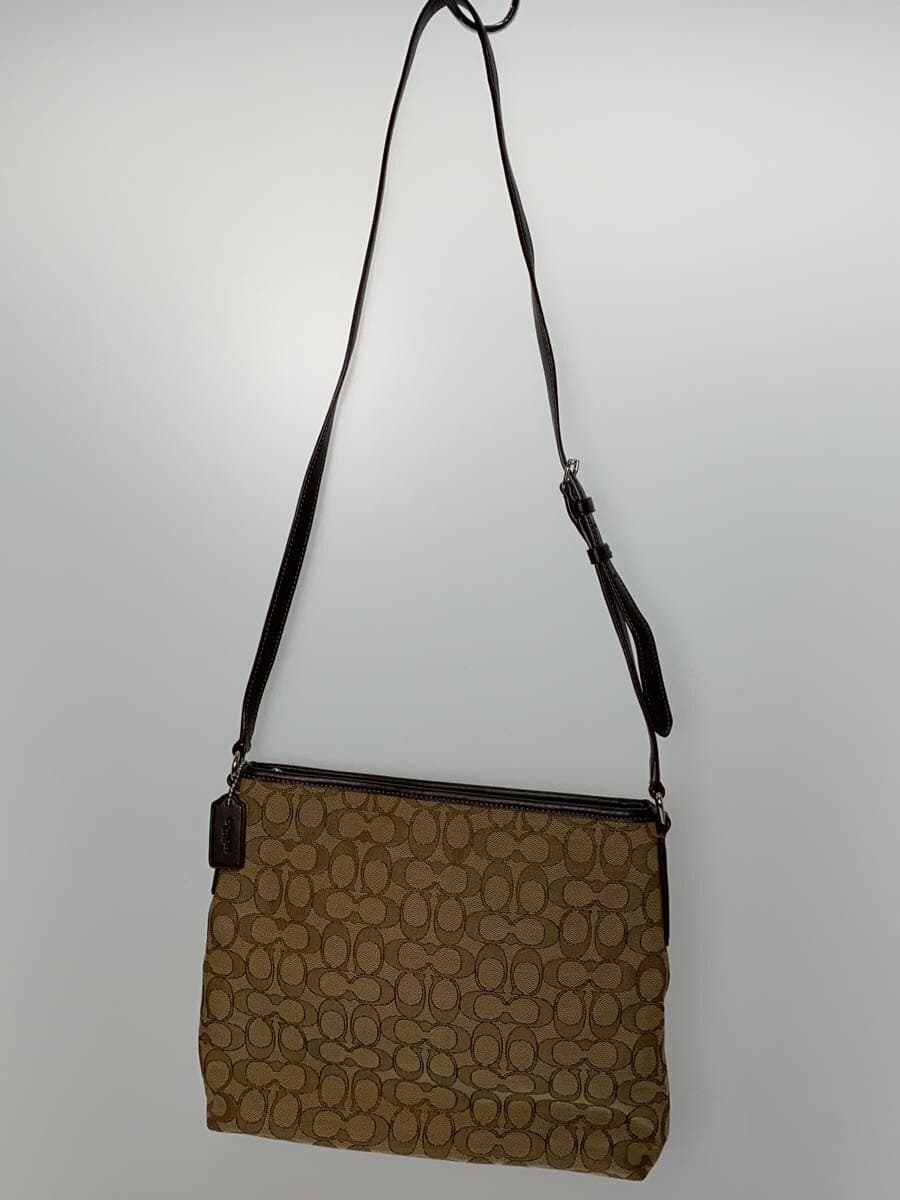 COACH Shoulder Bag_Signature_All Over Pattern Canvas BRW All Over Pattern 3