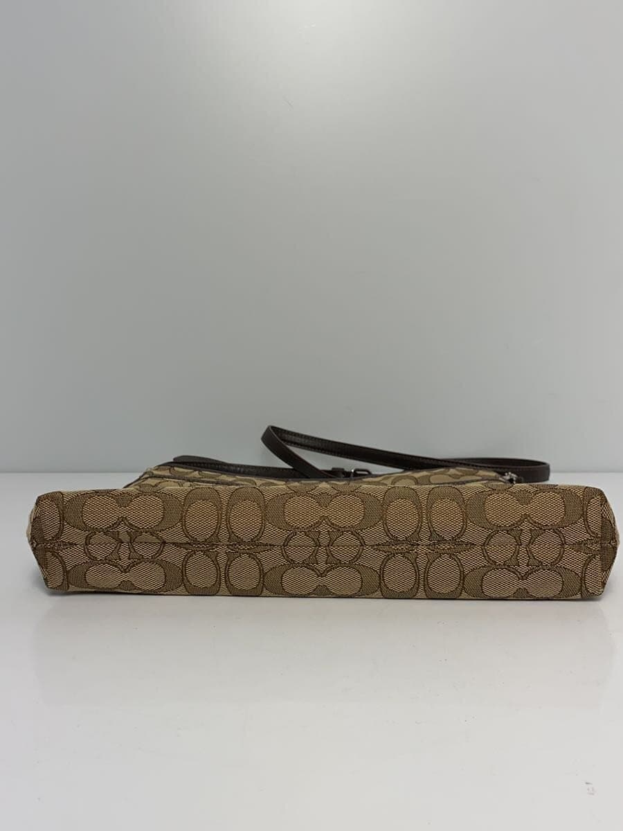 COACH Shoulder Bag_Signature_All Over Pattern Canvas BRW All Over Pattern 4