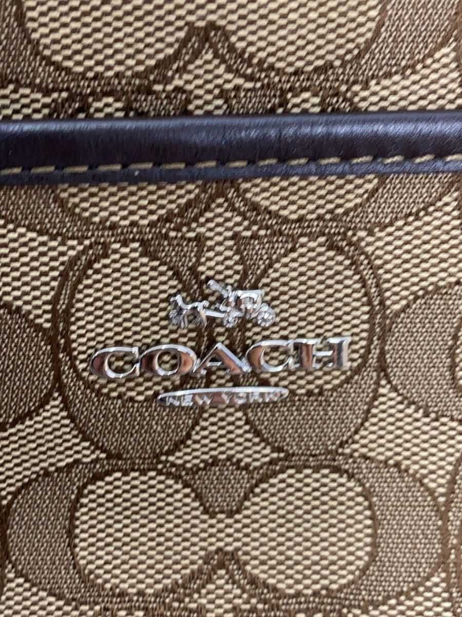 COACH Shoulder Bag_Signature_All Over Pattern Canvas BRW All Over Pattern 5