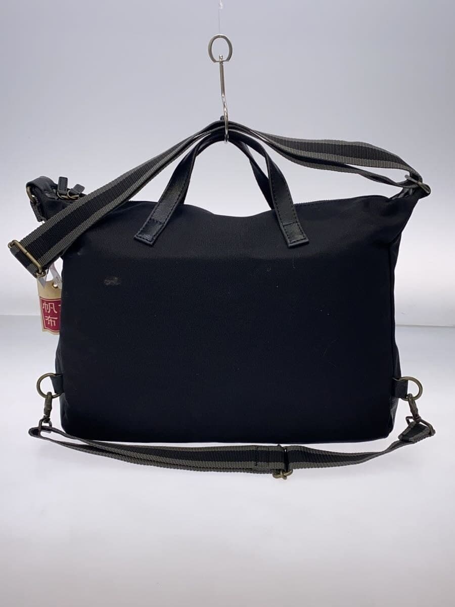 Willis&Geiger Shoulder Bag Canvas BLK WGB-K01 3
