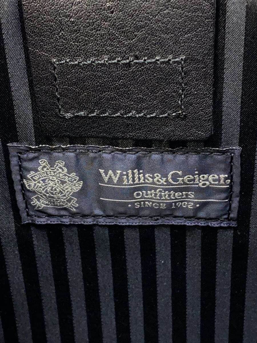 Willis&Geiger Shoulder Bag Canvas BLK WGB-K01 5