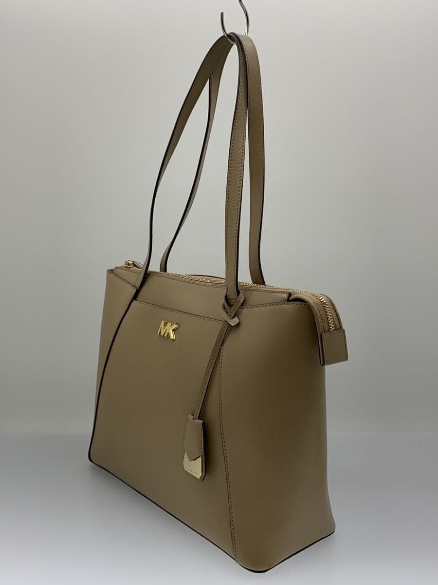 MICHAEL KORS tote bag leather beige 30T8TN2T2L handbag 2