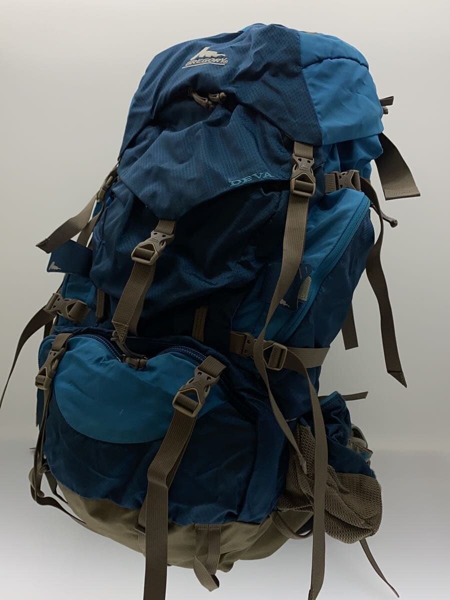 GREGORY Backpack Rucksack Nylon Blue DEVA60 2