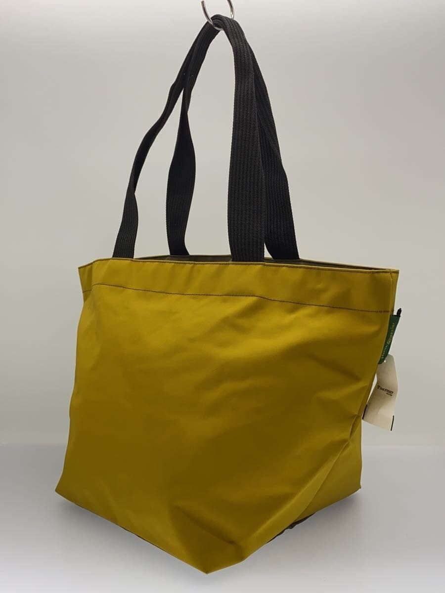 Herve Chapelier Nylon Tote Bag Nylon Yellow 725 2