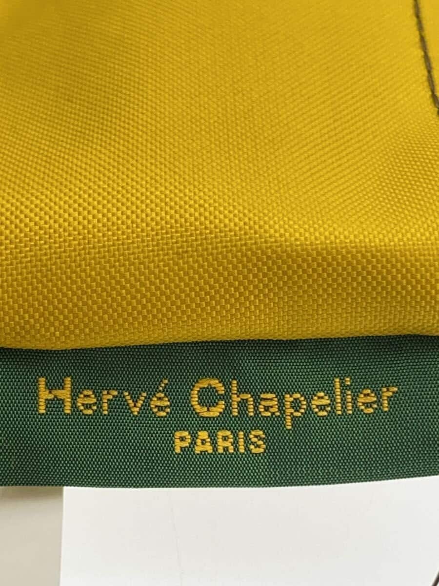 Herve Chapelier Nylon Tote Bag Nylon Yellow 725 5