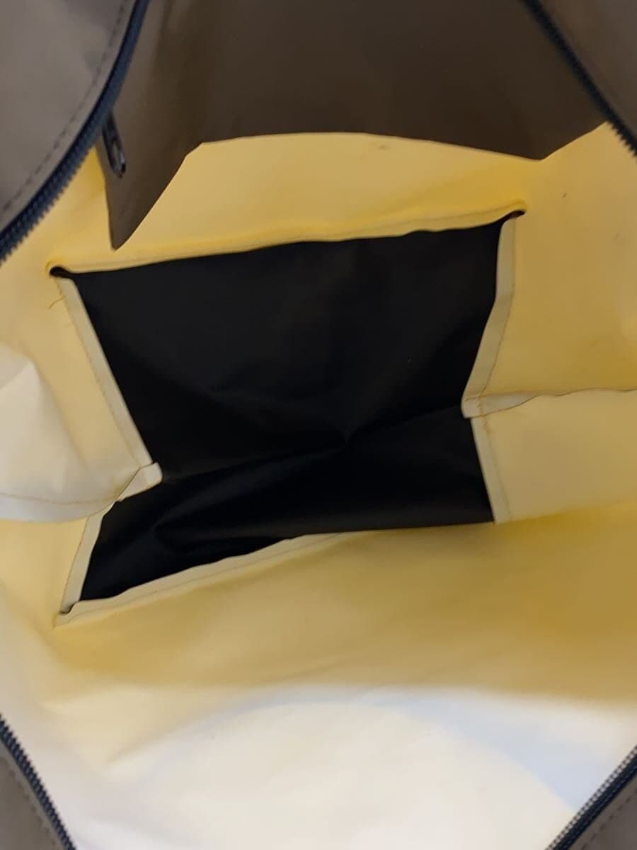 Herve Chapelier Nylon Tote Bag Nylon Yellow 725 6