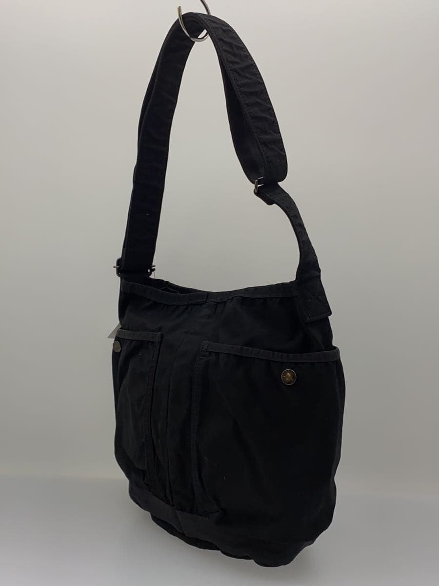 PORTER Shoulder Bag Canvas Black CRAG 540-19645 Crag 2