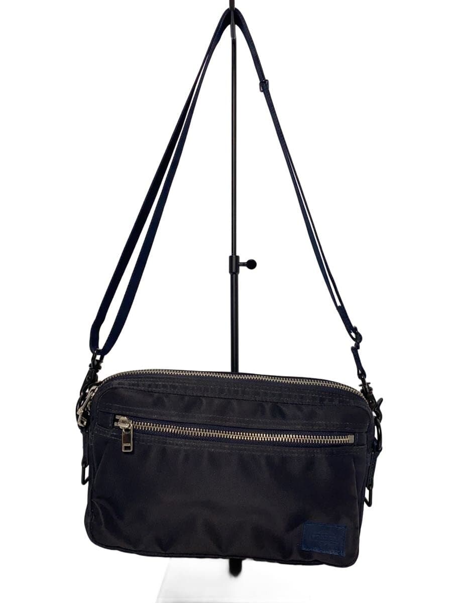 PORTERLIFT SHOULDER BAG Shoulder Bag Nylon BLK 822-06129 With Wear