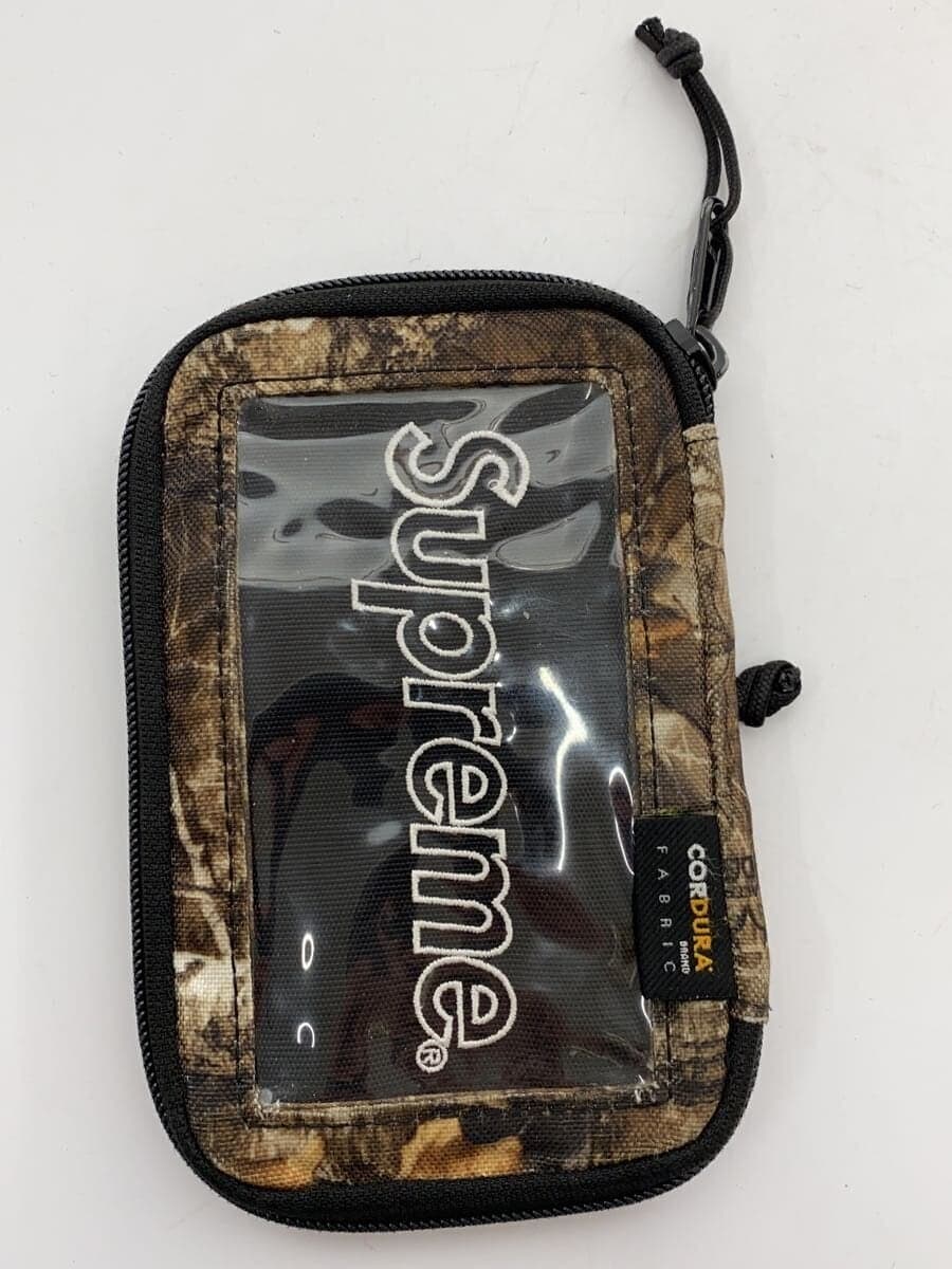 Supreme Pouch Nylon Real Tree Camouflage 19aw Small Zip Pouch Used condition 2