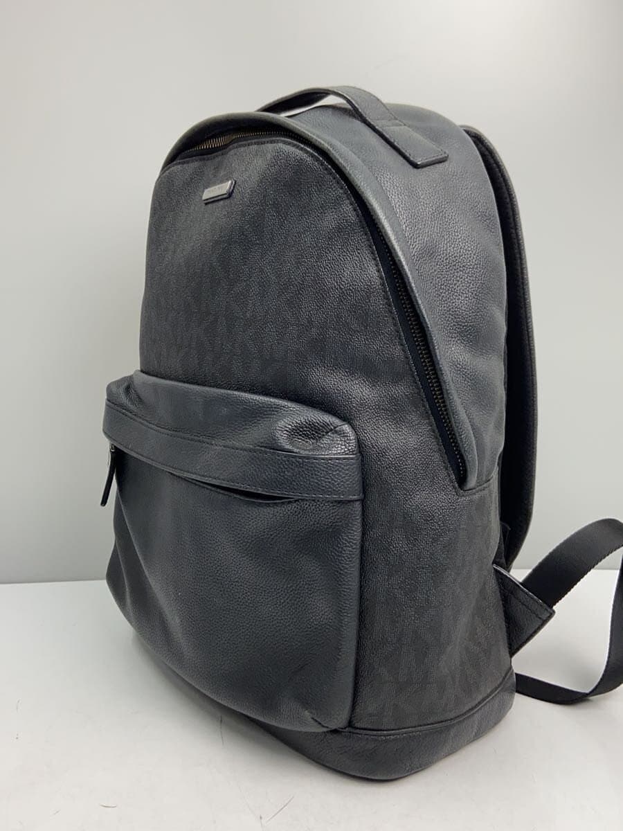 MICHAEL KORS Backpack Leather BLK 37T7L 2