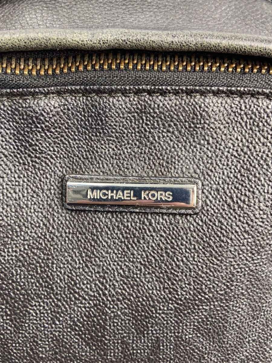 MICHAEL KORS Backpack Leather BLK 37T7L 5
