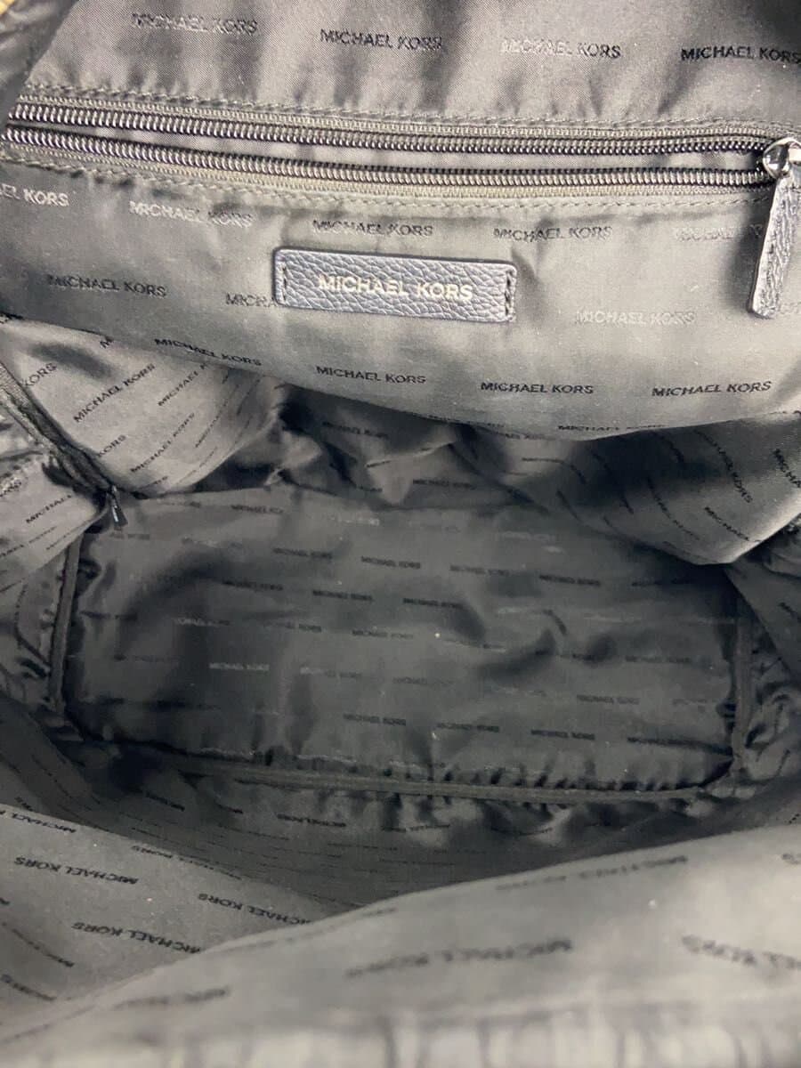 MICHAEL KORS Backpack Leather BLK 37T7L 6