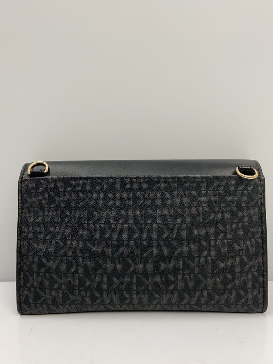 MICHAEL KORS Shoulder Bag PVC BLK All Over Pattern 35H9G 3