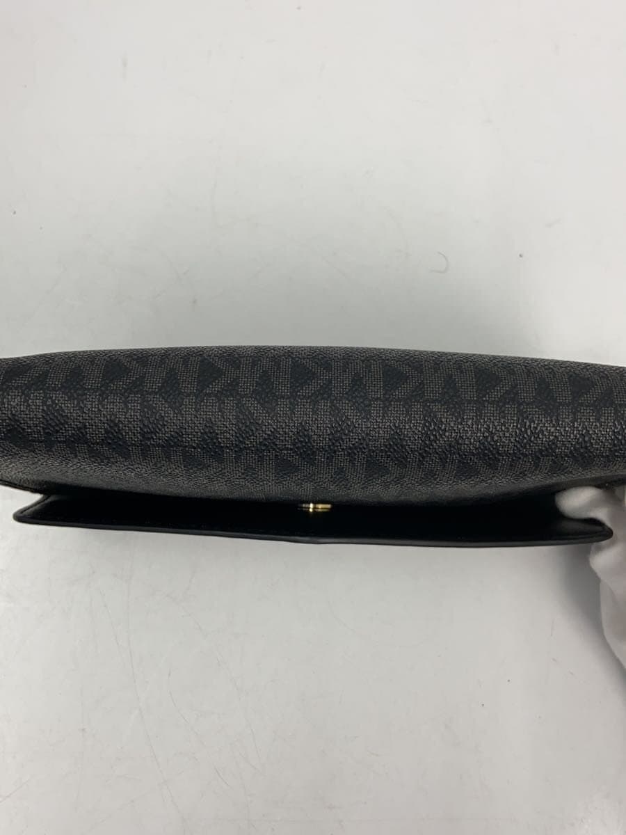 MICHAEL KORS Shoulder Bag PVC BLK All Over Pattern 35H9G 4