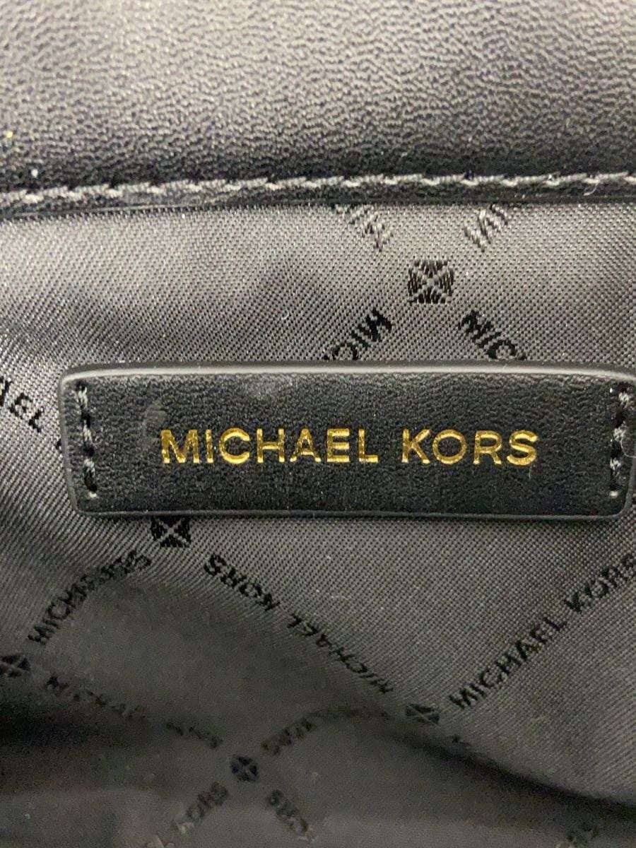 MICHAEL KORS Shoulder Bag PVC BLK All Over Pattern 35H9G 5