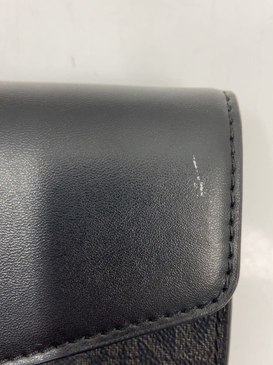 MICHAEL KORS Shoulder Bag PVC BLK All Over Pattern 35H9G 7