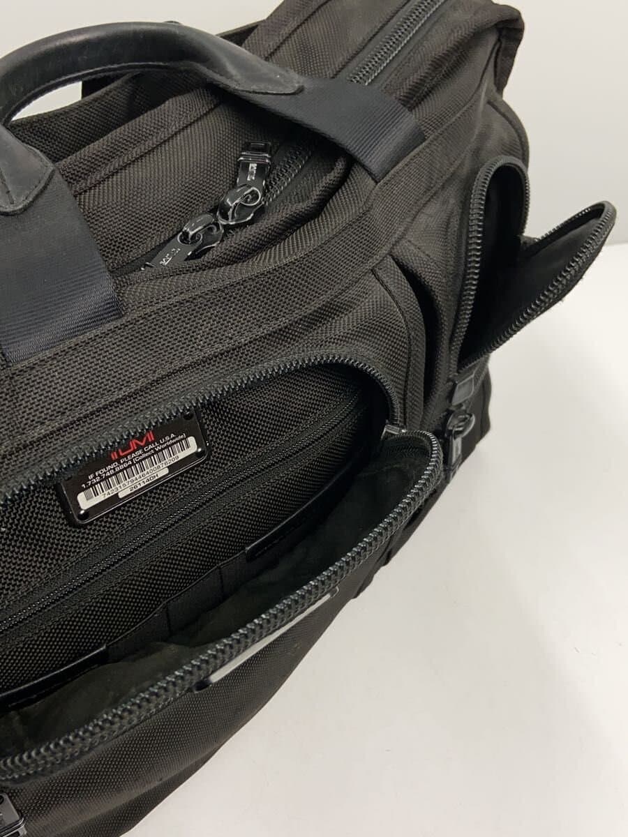 TUMI Briefcase Polyester BLK Solid 26114DH 7
