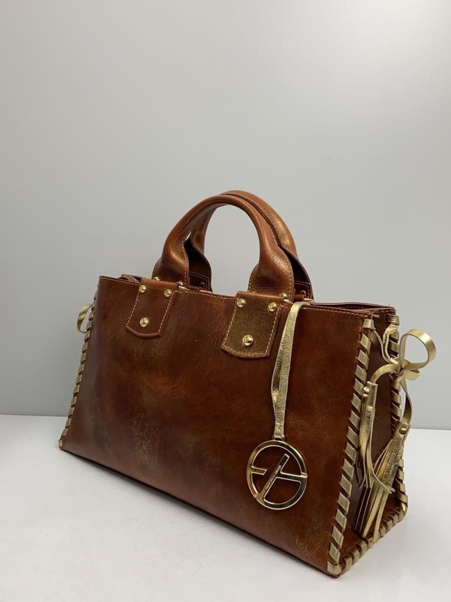 FRANCESCO BIASIA Handbag Leather BRW 2