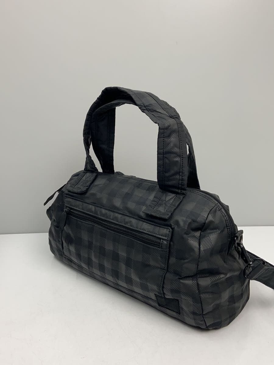 HEAD PORTER Shoulder Bag Nylon BLK Check 2
