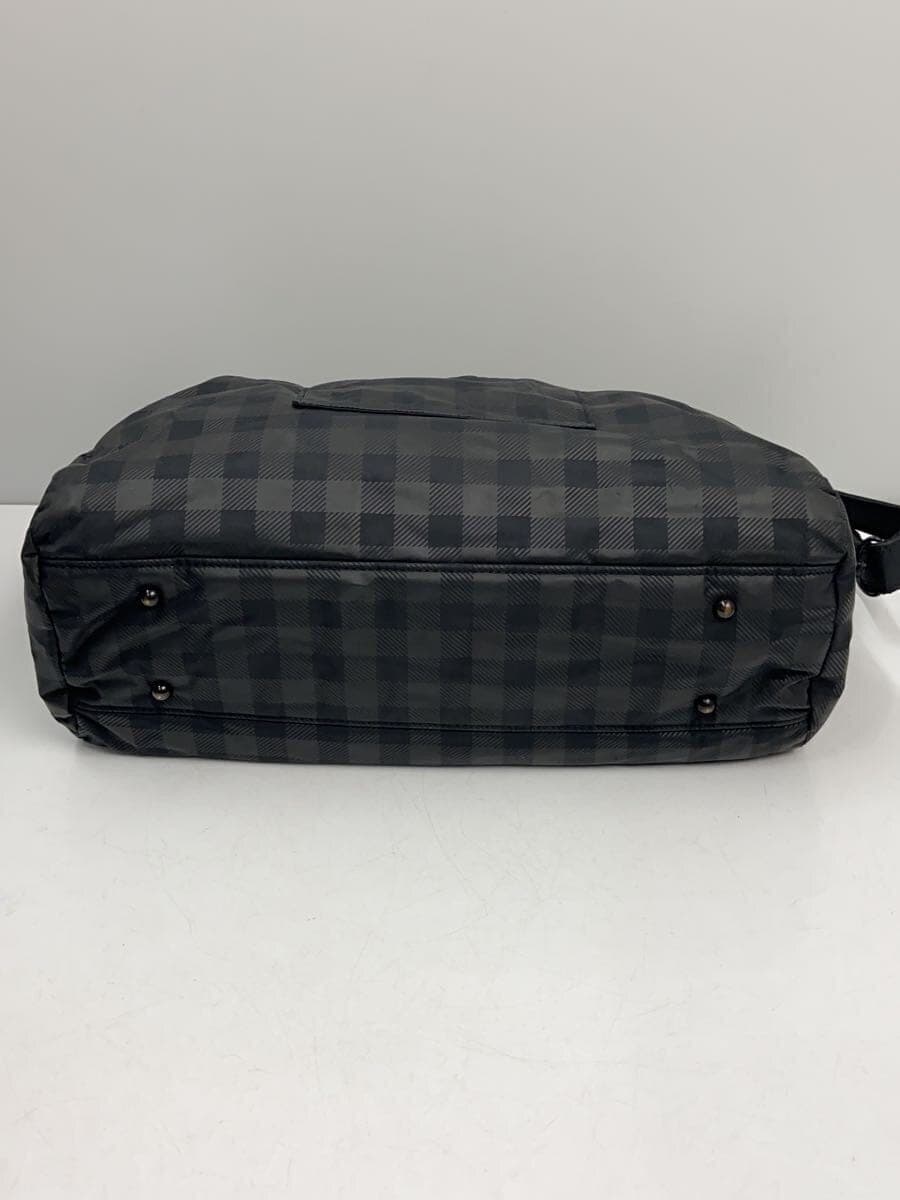 HEAD PORTER Shoulder Bag Nylon BLK Check 4